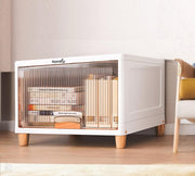 Large Foldable Plastic Cupboard & Cloth Rack