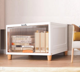 Large Foldable Plastic Cupboard & Cloth Rack