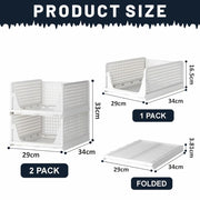 Foldable Stackable Wardrobe Organizer