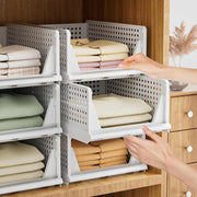 Foldable Stackable Wardrobe Organizer