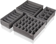 24-Compartment Wardrobe Organizer for Underwear