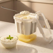 JD FRESH Hung Curd Maker & Greek Yogurt Strainer 1100ml | BPA-Free Fine Mesh Strainer Box with Lid | Whey Separator for Thick Homemade Curd, Paneer & Cheese | Dahi Make