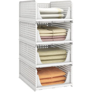 Foldable Stackable Wardrobe Organizer