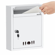 Home Letter Box with Window View & Key Lock