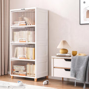 Large Foldable Plastic Cupboard & Cloth Rack