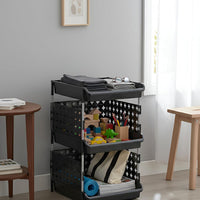 Homifly Multipurpose Plastic Storage Drawer Organizer|Shelves Storage for Office, kids Room and Pantry