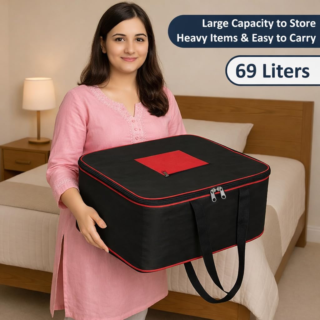 69 Liters Large Underbed Storage Bags for Clothes