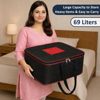 69 Liters Large Underbed Storage Bags for Clothes