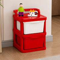 Homifly Plastic Drawer Organizer with Wheels/Modular Drawer Storage for Clothes/Toys Organizer for Kids Room