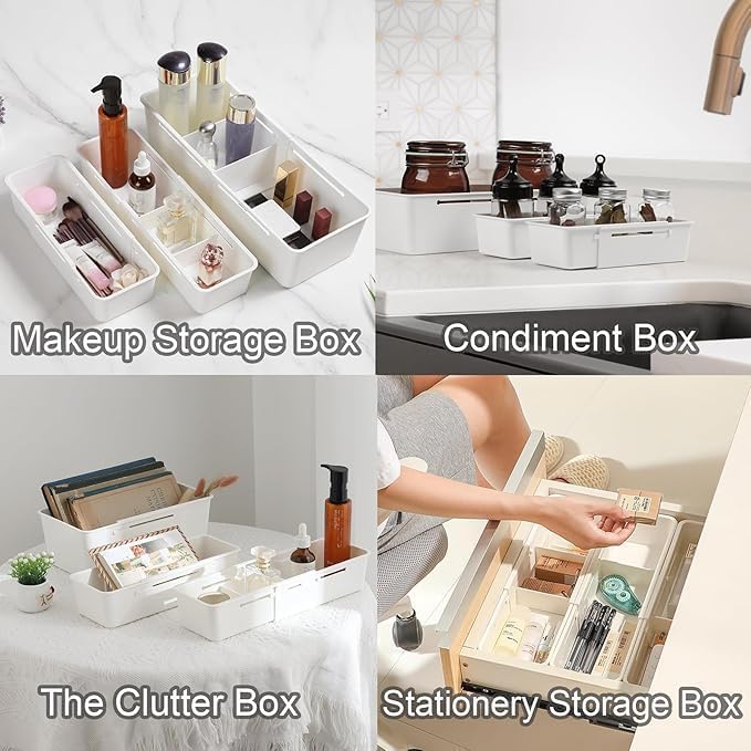 Plastic Expandable Drawer Organizers