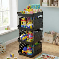 Homifly Multipurpose Plastic Storage Drawer Organizer|Shelves Storage for Office, kids Room and Pantry