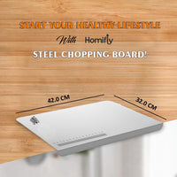 Extra Large Corner 304 Stainless Steel Chopping Board