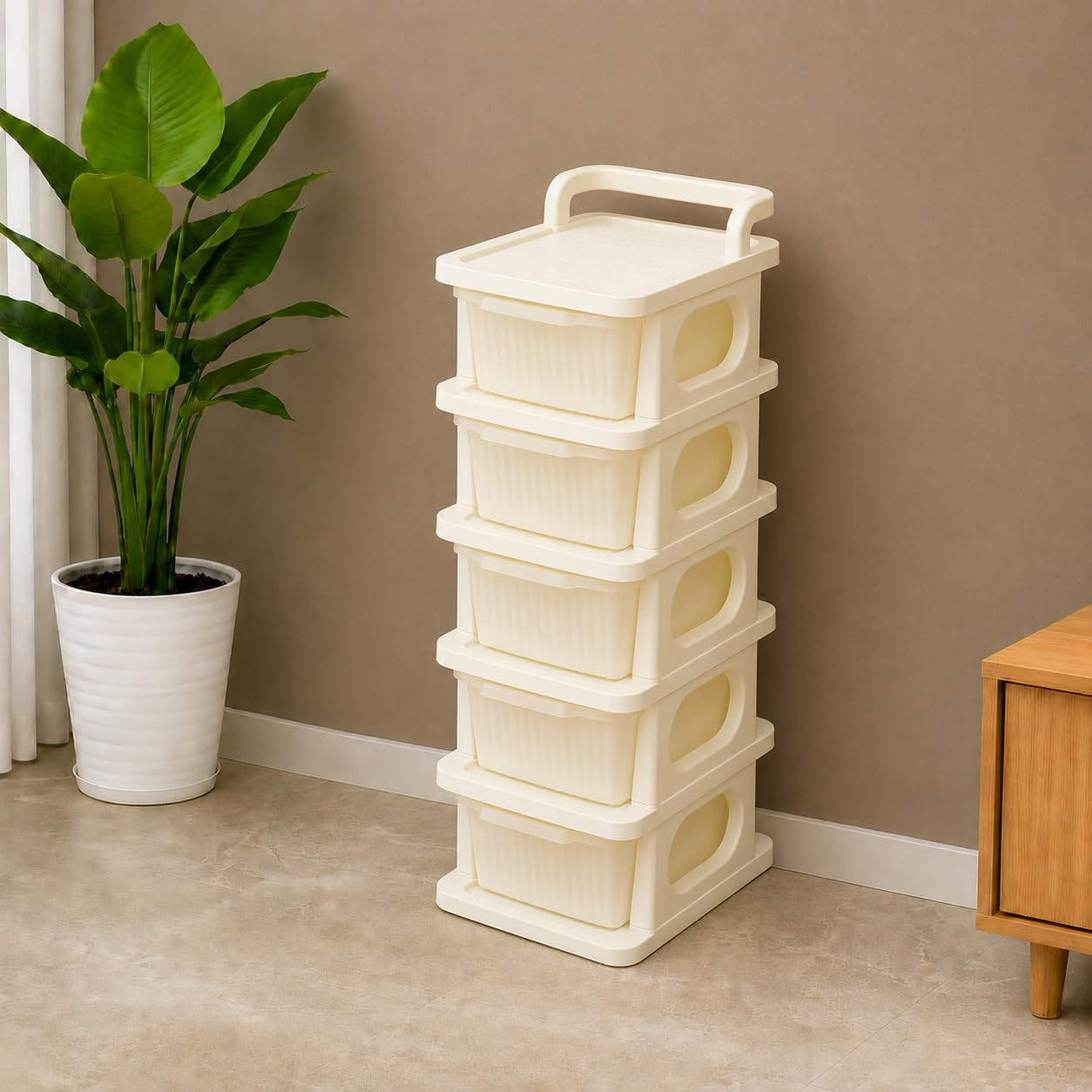 Rolling Drawer Storage Organizer