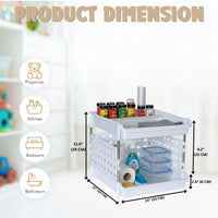 Homifly Multipurpose Plastic Storage Drawer Organizer|Shelves Storage for Office, kids Room and Pantry