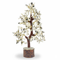 Homifly 200 Beds 7 Chakras Crystal Tree/Gemstone Feng Shui Tree for Good Luck/Positive Energy and Meditation Spiritual for Good Luck/Handmade Showpiece for Home Décor/Living Room/Office and Gifting