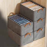 Fabric Wardrobe Organizer & Storage Boxes