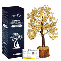 Citrine Gemstone Tree for Abundance-(300 Beads)