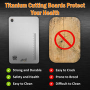 JD FRESH Extra Large 304 Stainless Steel Chopping Board/Cutting Board/Non Slip/Chopping Board for Kitchen/Vegetable Cutting Board/Kitchen Cutting Boards/Vegetable Cutter Steel (50 x 41 cm)