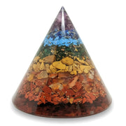JD FRESH Laxmi Pyramid/Rudraksha/Kodi/Gomati Chakra/Shree Yantra/Pooja Pyramid Vastu for Home for Good Luck/Money & Wealth/Spiritual Gift/Showpiece for Living Room/Home Décor