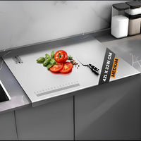 Extra Large Corner 304 Stainless Steel Chopping Board