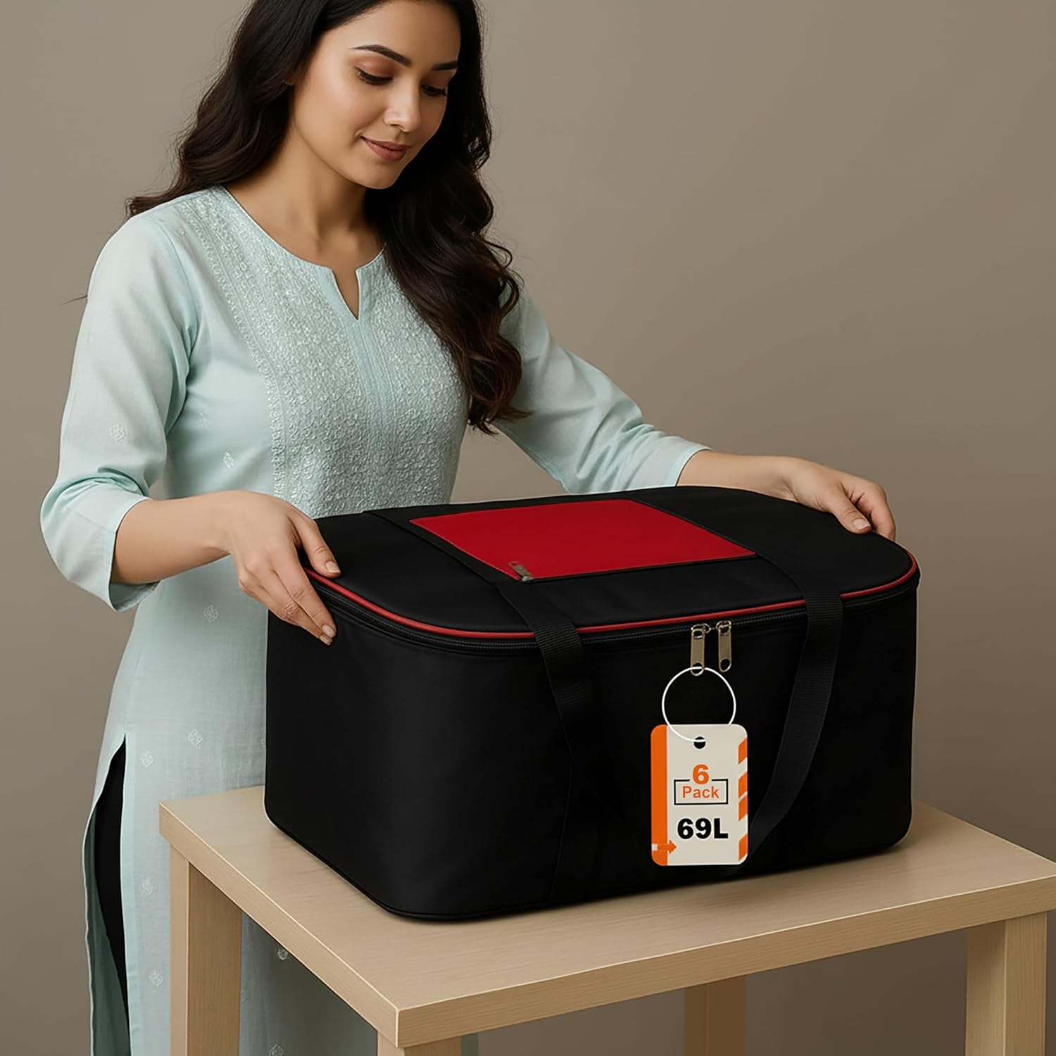 69 Liters Large Underbed Storage Bags for Clothes