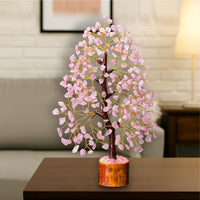 300 Beads Crystal Tree/7 Chakra Crystal-Rose Quartz