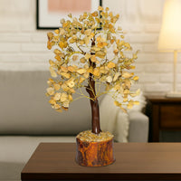 Citrine Gemstone Tree for Abundance-(300 Beads)