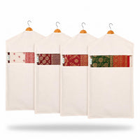 Hanging Cotton Saree Covers With Zip