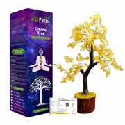 JD FRESH 200 Beds 7 Chakras Crystal Tree/Gemstone Feng Shui Tree for Good Luck/Positive Energy and Meditation Spiritual for Good Luck/Handmade Showpiece for Home Décor/Living Room/Office and Gifting
