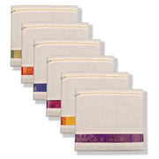 JD FRESH 12 Pcs Saree Covers For Storage/Cotton Storage Bags For Clothes/Multi-Purpose Lehenga Storage Bag/Clothes Covers For Dresses/Sarees/Lehengas (14X16 Inch, Brown),Clothing