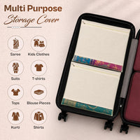 Cotton Saree Bags/Covers For Storage