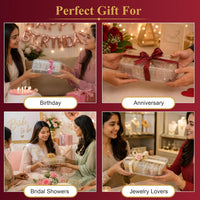 Acrylic Jewellery Organizer Box Set