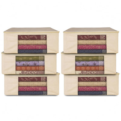 Cotton Saree Cover for Wardrobe