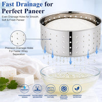 Medium Stainless Steel Paneer Maker