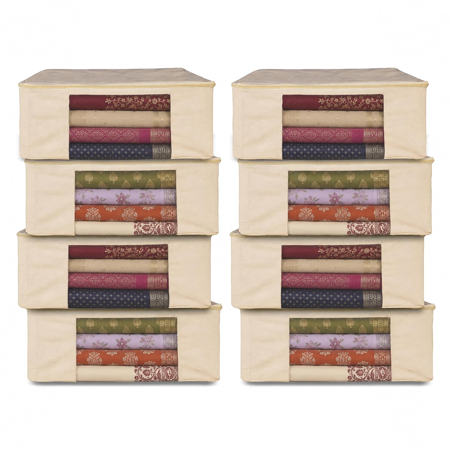 Cotton Saree Cover for Wardrobe
