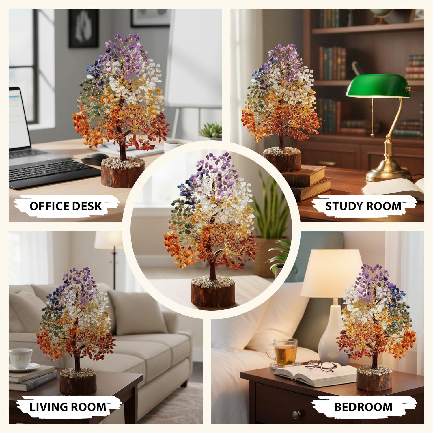 1000 Beads Crystal Tree/7 Chakra Crystal Tree