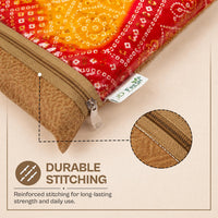 Homifly Large Non Woven Saree Covers For Storage/Saree Bags with Zip/Multi-Purpose Lehenga Storage Bag (14x17 Inch)