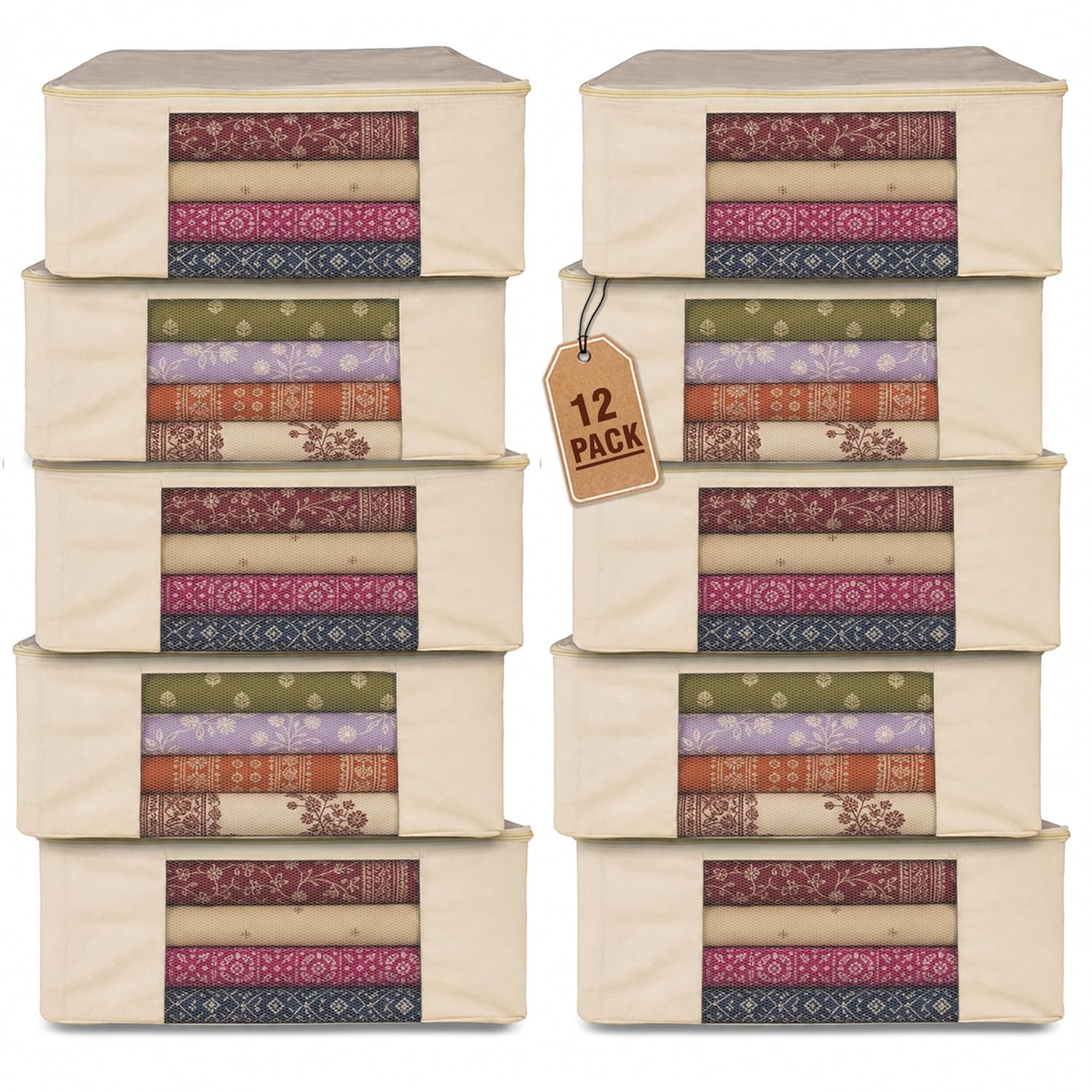 Cotton Saree Cover for Wardrobe