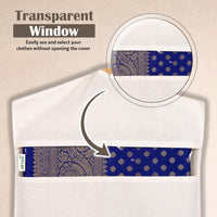 Hanging Cotton Saree Covers With Zip