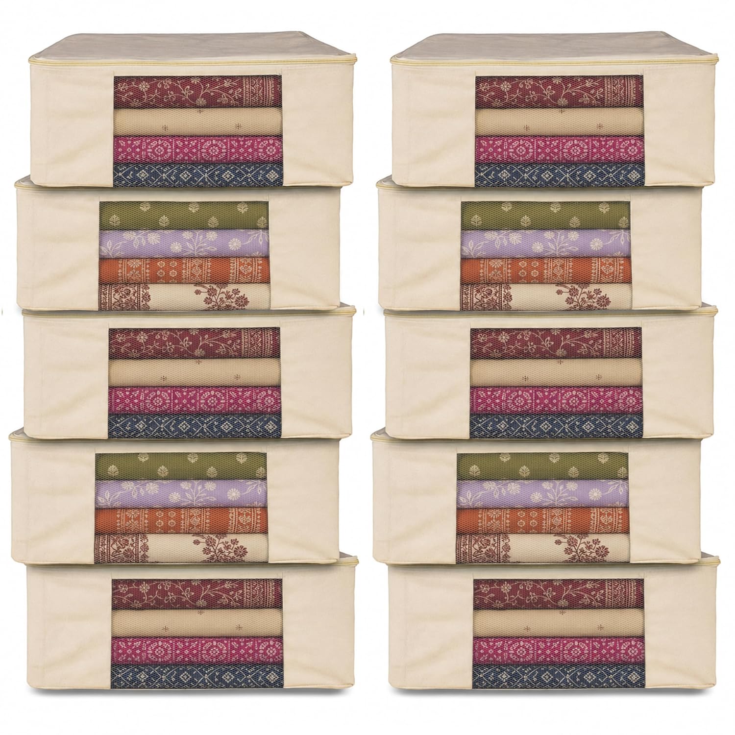Cotton Saree Cover for Wardrobe