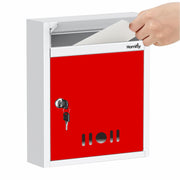 Home Letter Box with Window View & Key Lock