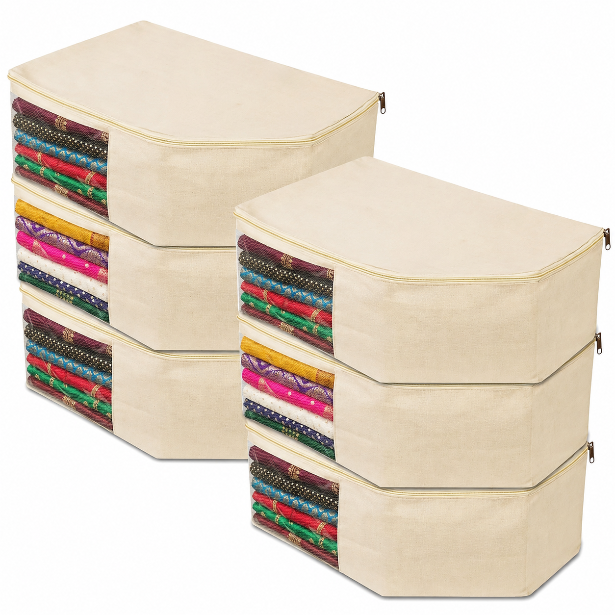 Canvas Cotton Blouse Organizer for Wardrobe
