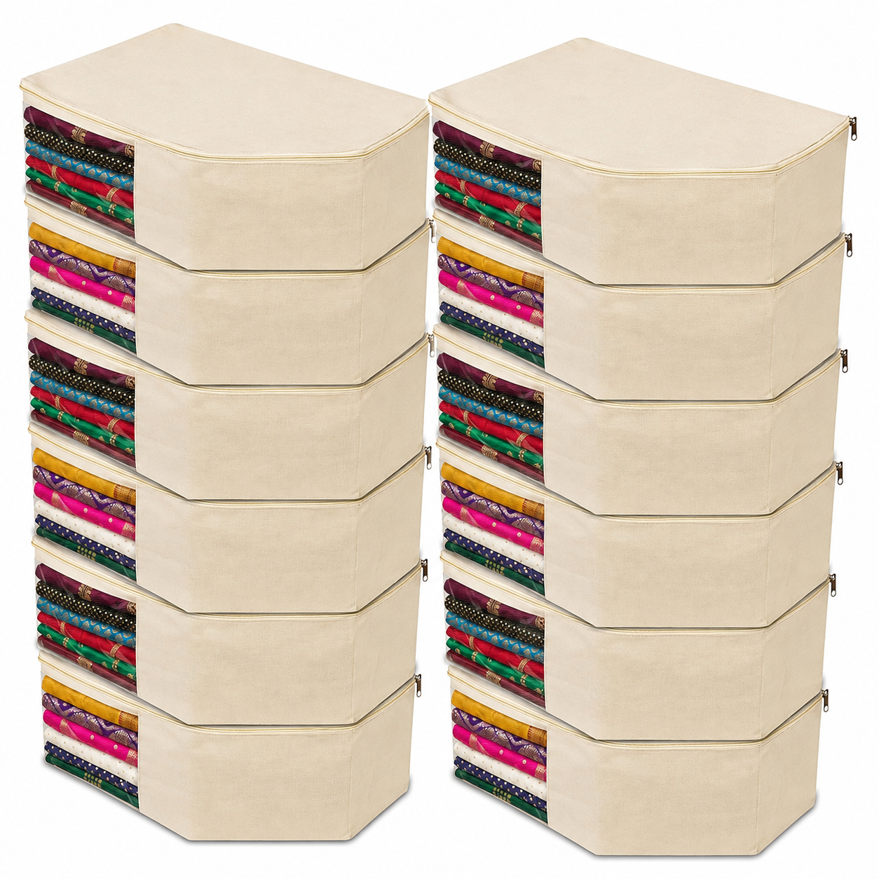 Canvas Cotton Blouse Organizer for Wardrobe
