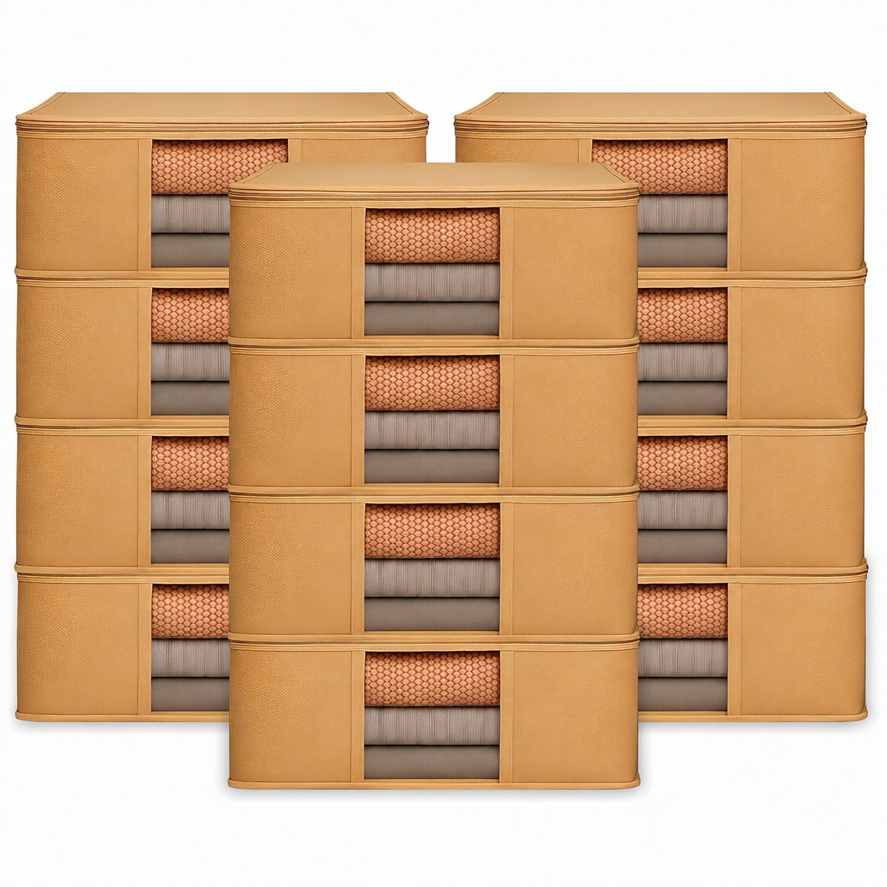 Non Woven Saree Covers/Storage Bags with Zip Cover